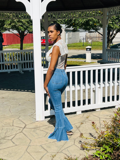 •	The Radiance Flare Jeans