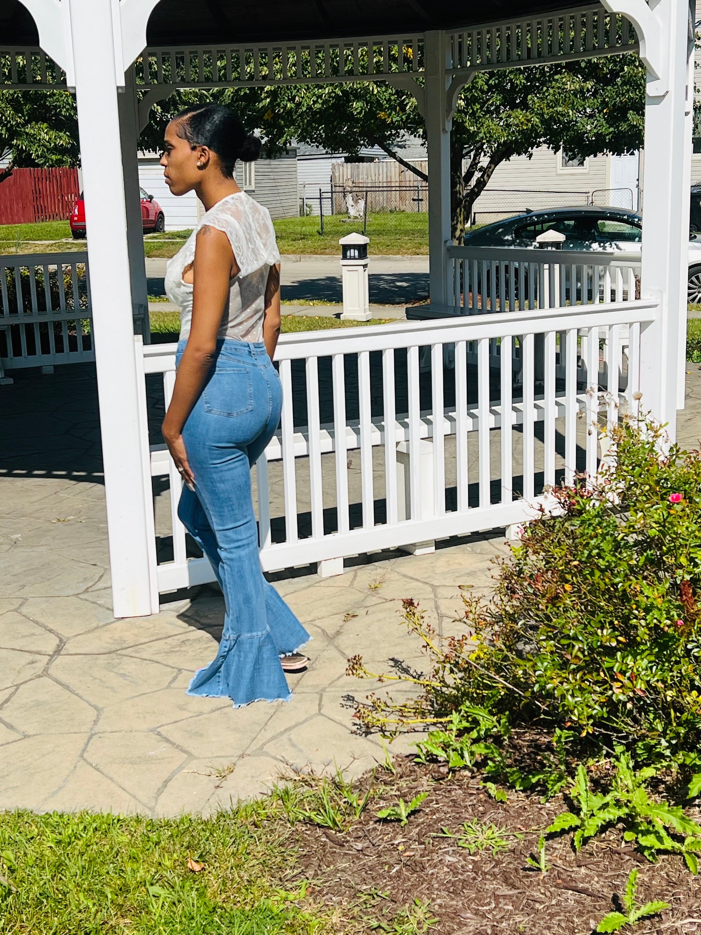 •	The Radiance Flare Jeans