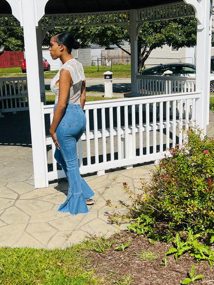 •	The Radiance Flare Jeans
