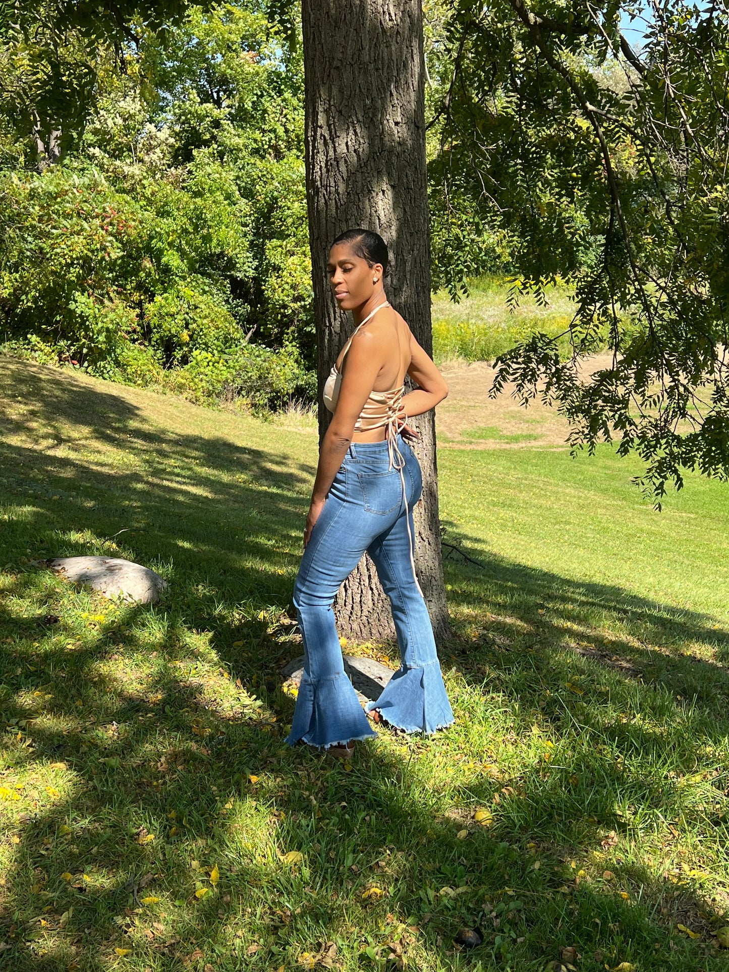 •	The Spotlight tube top