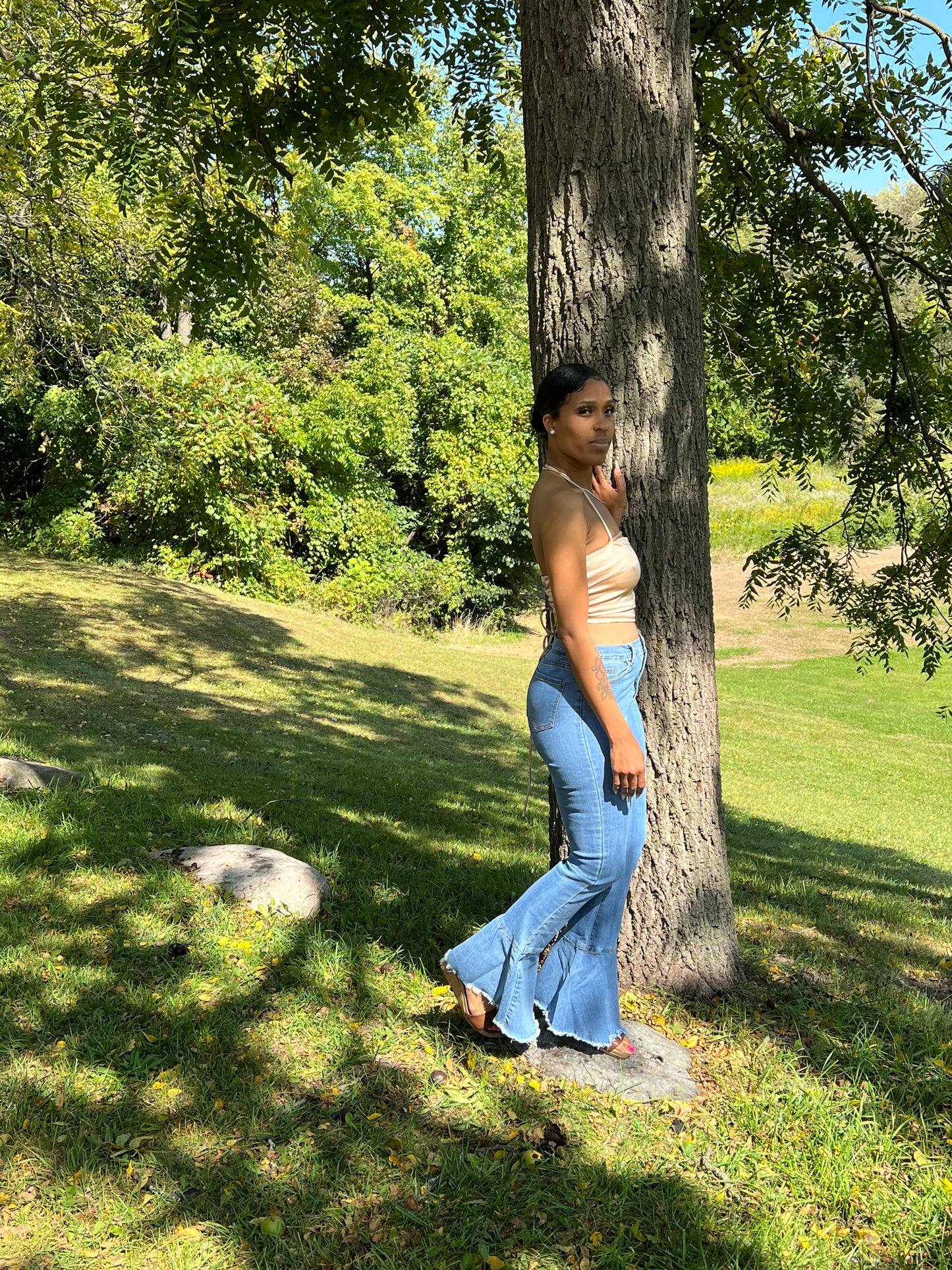•	The Spotlight tube top